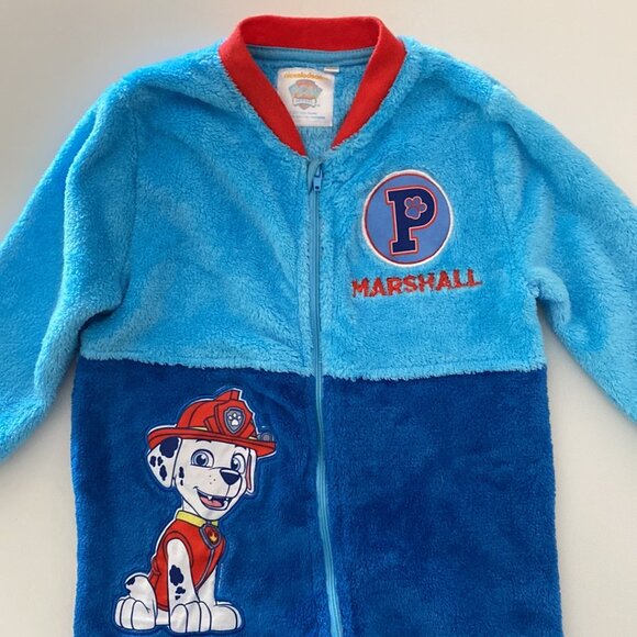 Nickelodeon Paw Patrol Marshall Footie Colourblock Pajamas 2T (92 cm) - Picture 3 of 11